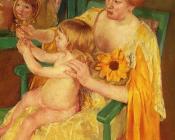 玛丽 史帝文森 卡萨特 : The Mirror